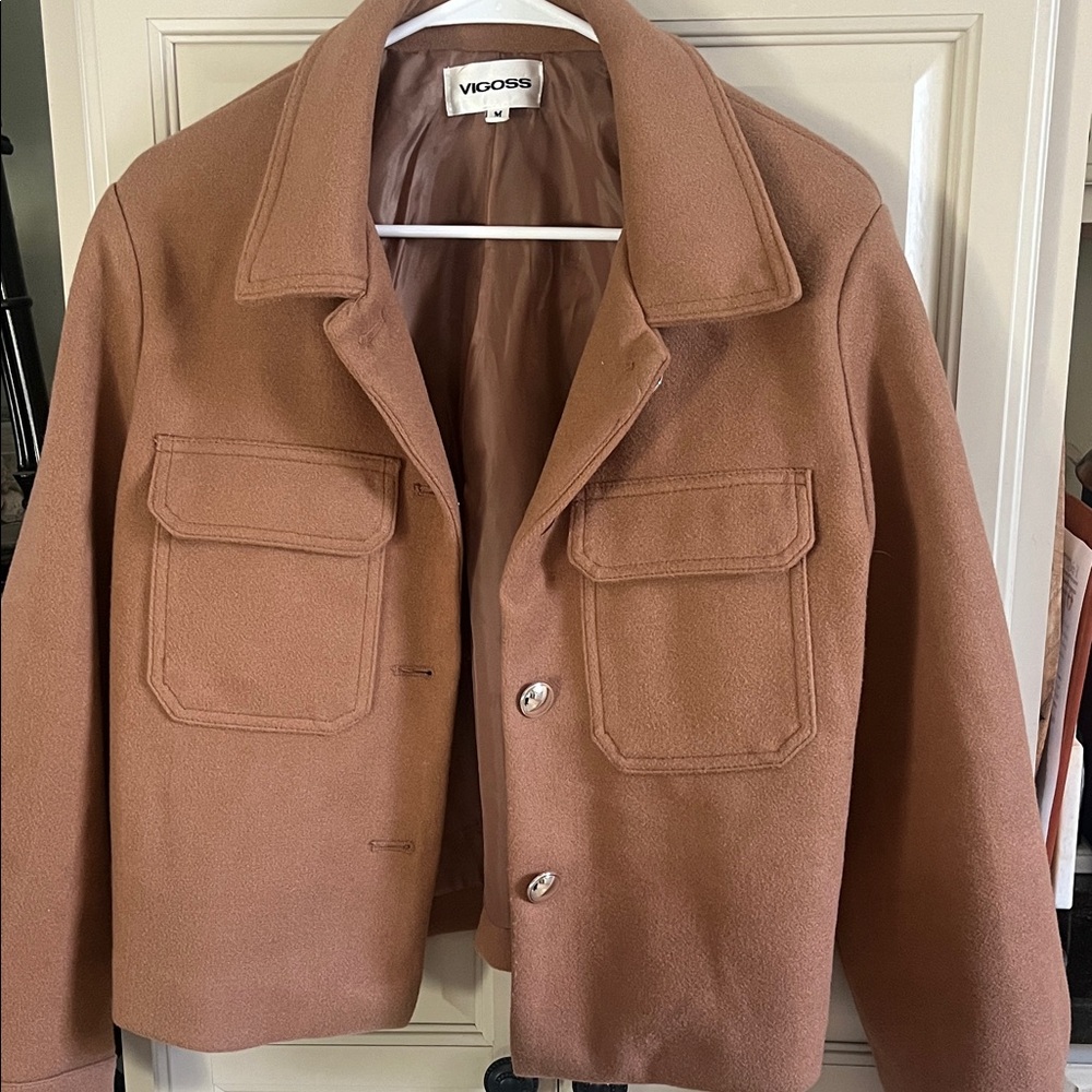 Vigoss women’s Camel Brown Jacket